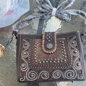 Womens Western Leather Purse